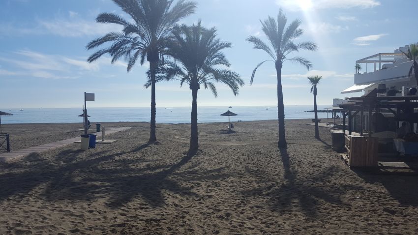 Stadtstrand in Marbella